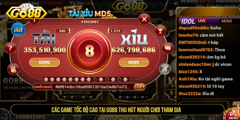 GO88 - Link Tải Go88 Chính Thức Cập Nhật Mới Nhất Các trò chơi tốc độ nhanh tại GO88
