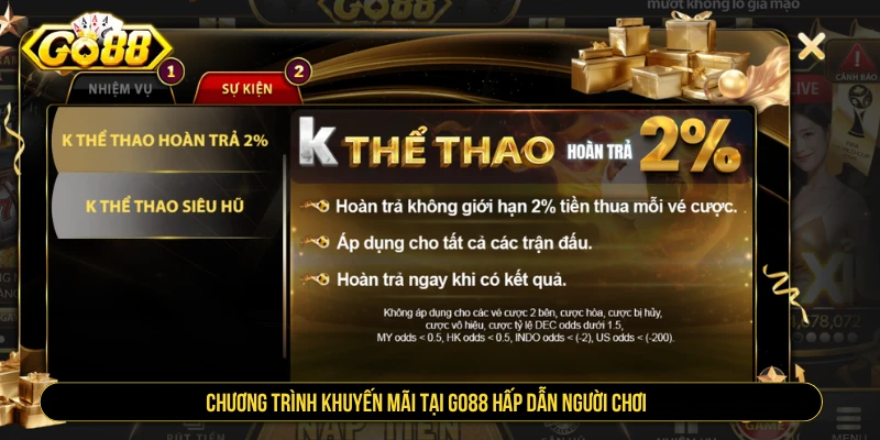 GO88 - Link Tải Go88 Chính Thức Cập Nhật Mới Nhất Chương trình khuyến mãi tại GO88