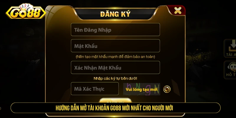 GO88 - Link Tải Go88 Chính Thức Cập Nhật Mới Nhất Hướng dẫn mở tài khoản GO88 cho người mới