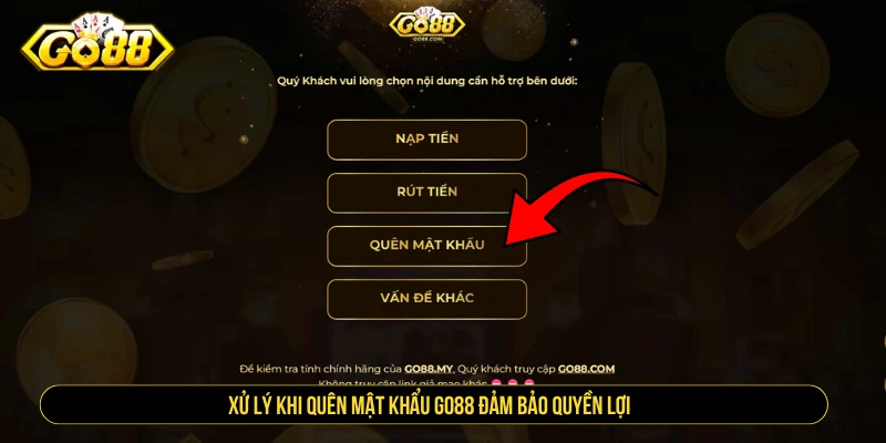 GO88 - Link Tải Go88 Chính Thức Cập Nhật Mới Nhất Xử lý khi quên mật khẩu GO88